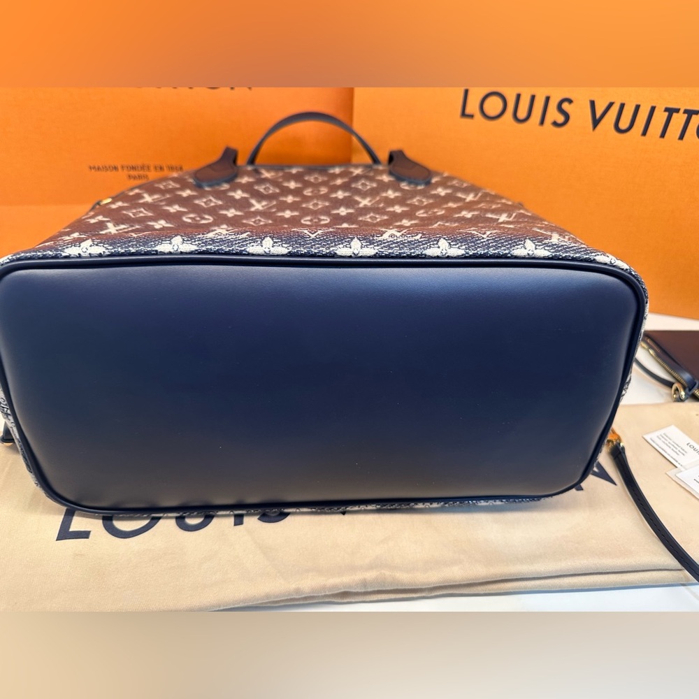 NIB Louis Vuitton Neverfull MM Monoglam M22921 💯% Authentic 🥇 - Picture 13 of 16